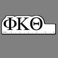 6" Ruler W/ Phi Kappa Theta